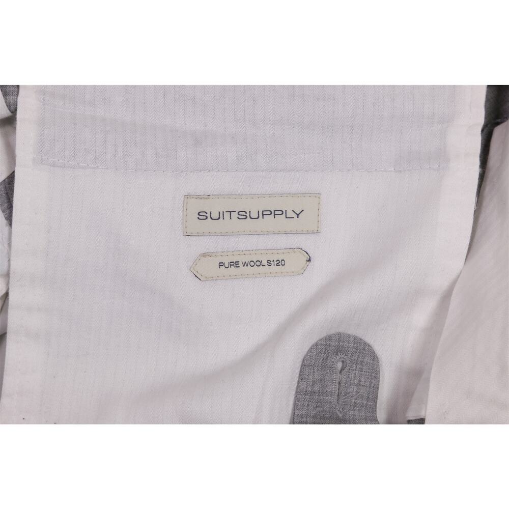 Suitsupply Gray Plaid Dress Pants - Picture 8 of 10